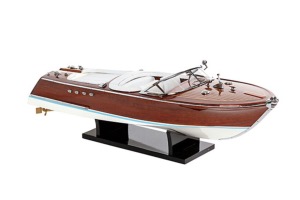 Maquette bateau Riva Aquarama 50 Blanc