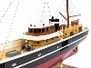 Maquette bateau bois du Sirius - Rackman le rouge 65cm